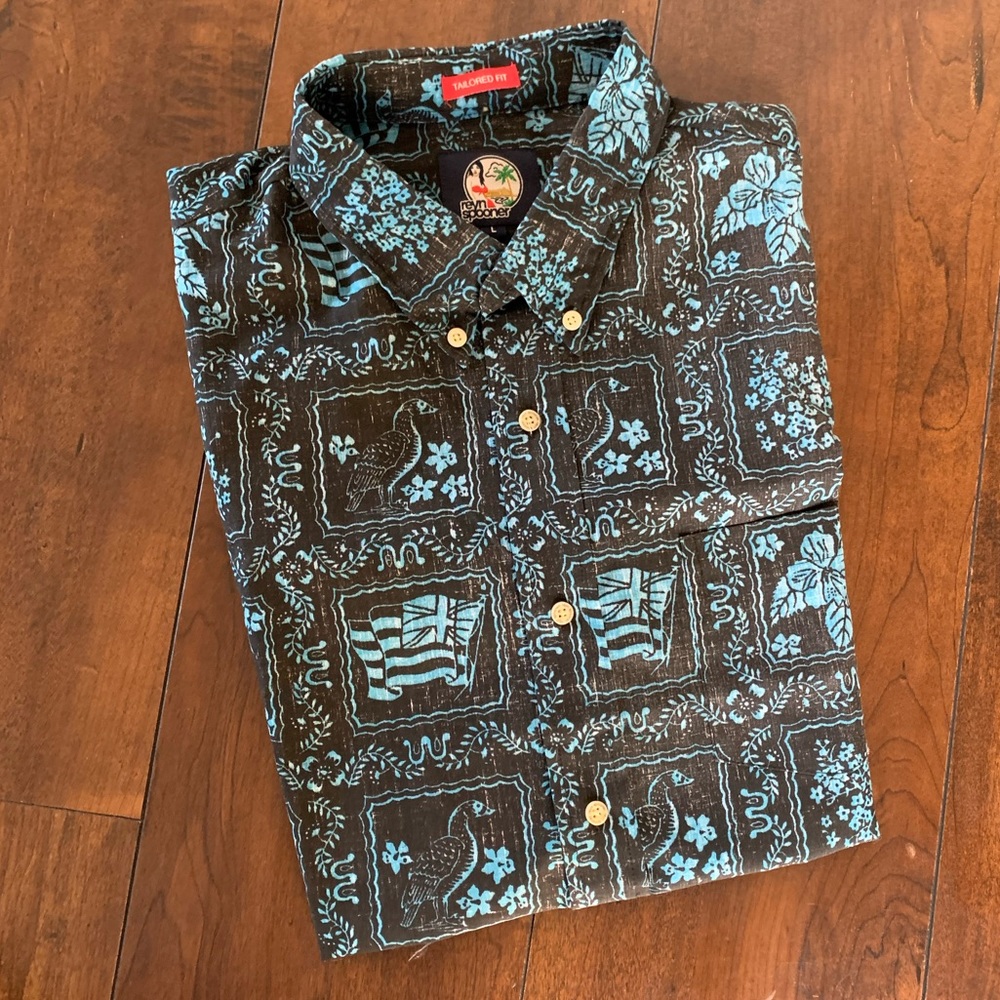 Mens Reyn Spooner Hawaiian Shirt sz. L